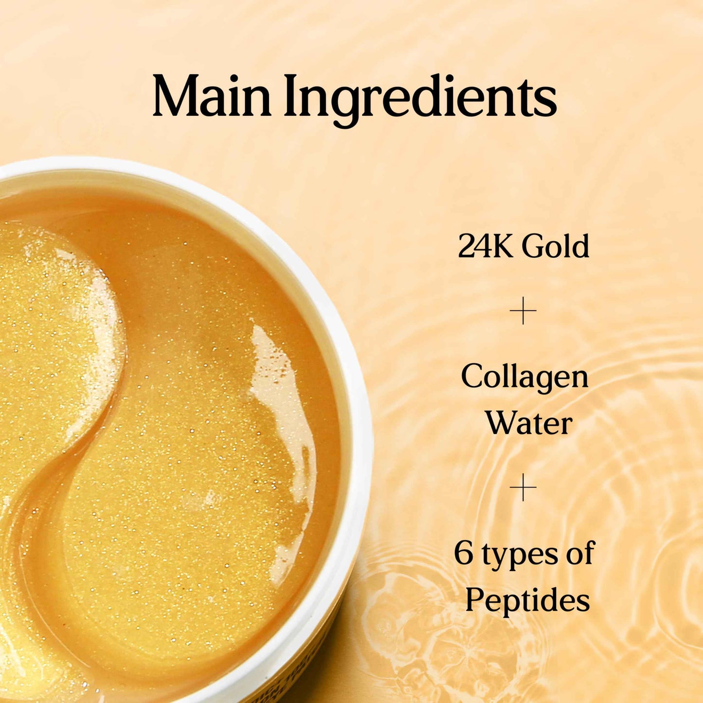 SURMEDIC Perfection 24K Gold Eye patches (60 Pairs), Gel Under Eye Pad for Puffy Eyes and Dark Circles with Caffeine, Undereye Bags, Korean Eye Skin Care with Collagen