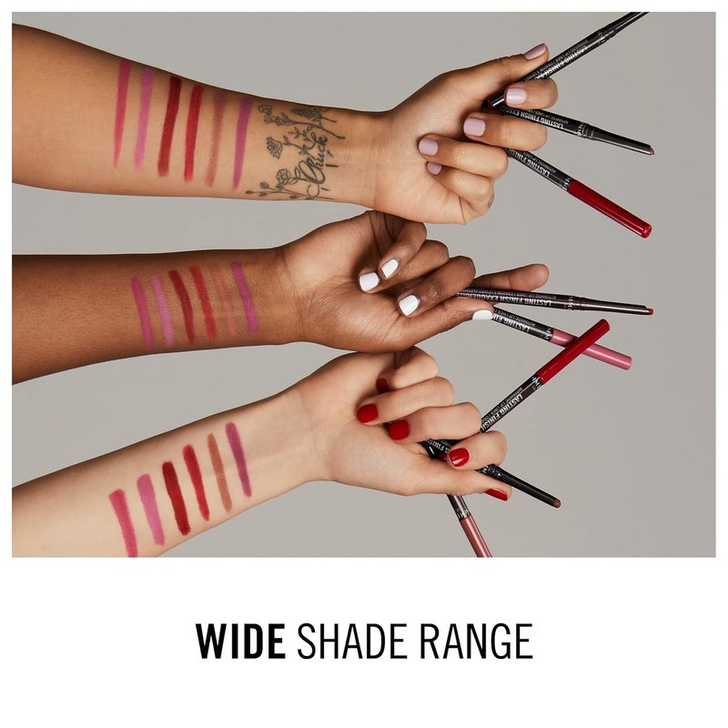 Rimmel Automatic Lip Liner - Lasting Finish in 18 Rose Addiction | Pack of 5