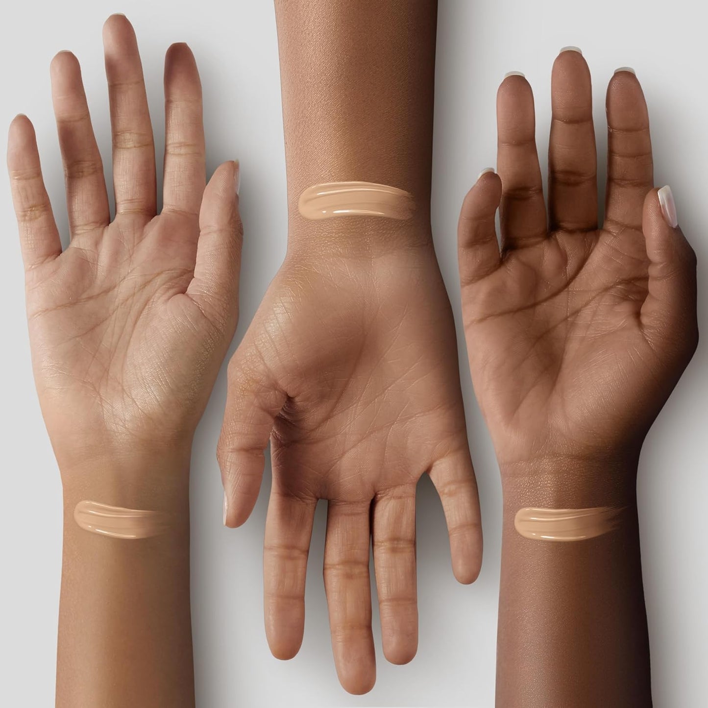 Glo Skin Beauty Luminous Liquid Mineral Foundation - SPF 18, Smooths Uneven Skin Tone, Sheer to Medium Coverage | Tahini