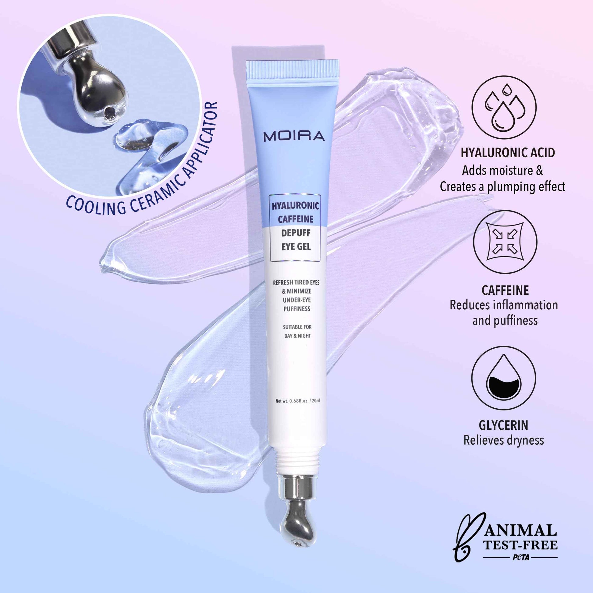 Hyaluronic Caffeine Depuff Eye Gel