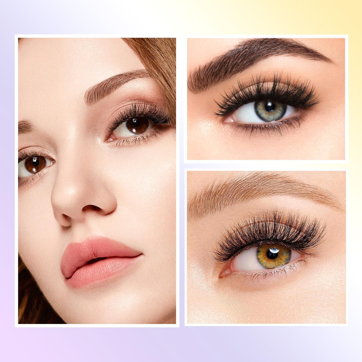 800 Premade Fans Eyelash Extensions 14D 8-15mm Mixed Length Premade Lash Fans C Curl Middle Stem Premade Fans Handmade Volume Premade Lash Extensions Fans Box