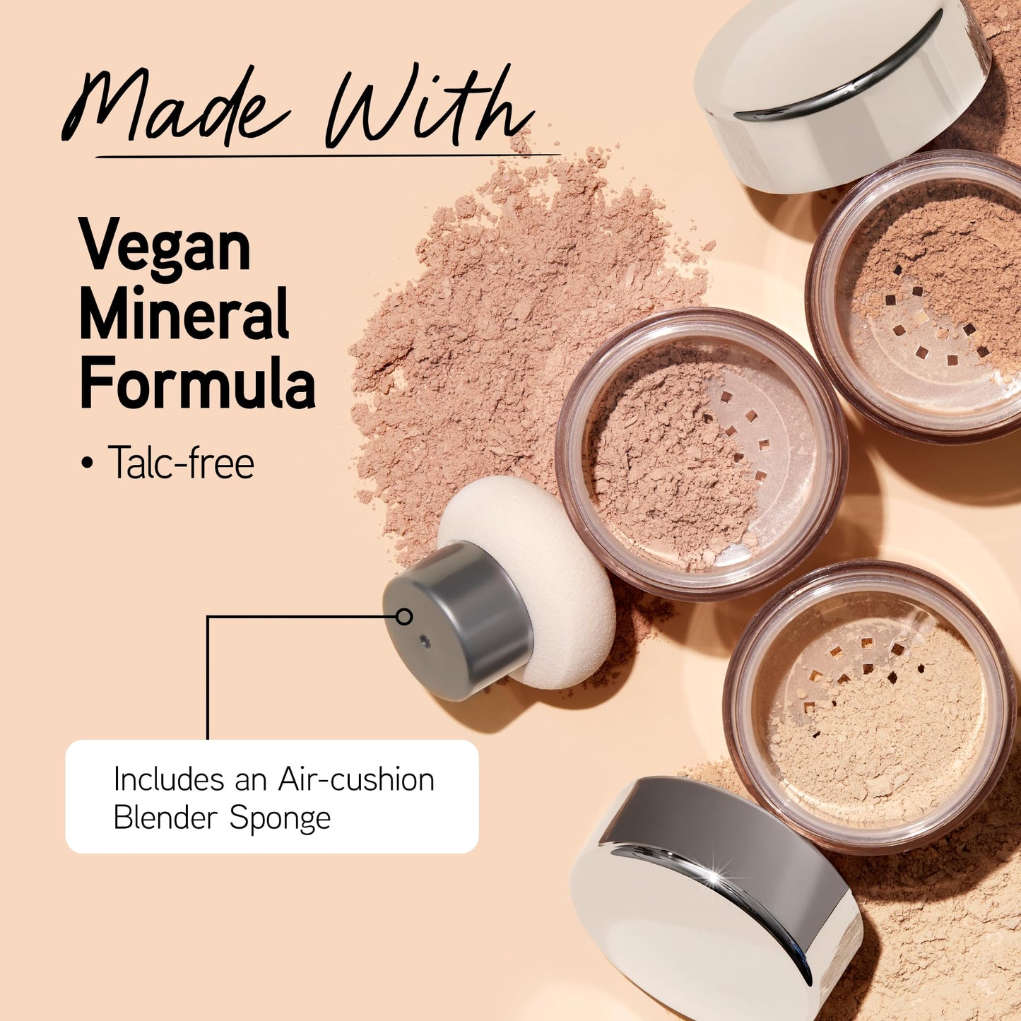 Physicians Formula Mineral Wear Talc-Free Loose Powder Medium Beige, Dermatologist Tested, Clinicially Tested