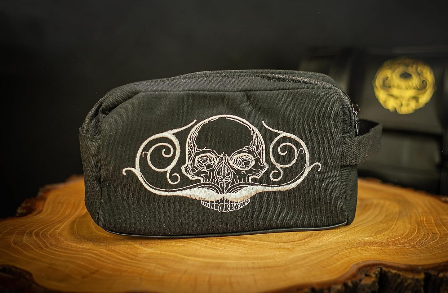 Toiletry Bag for Men - Canvas Dopp Kit | Hanging Travel Toiletries Organizer | Durable & Stylish Design