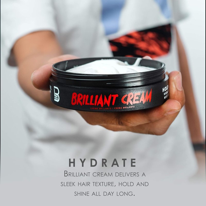 Brilliant Hair Cream - Level 3 Texture & Shine Enhancer | Hydrating Formula for Natural Styles