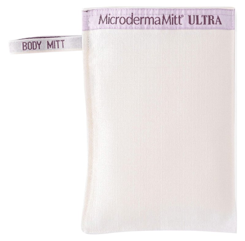MicrodermaMitt ULTRA Exfoliating Mitt for Body - Premium Deep Exfoliating Body Scrubber Kese Glove – Keratosis Pilaris, Strawberry Skin Treatment, Reduce Ingrown Hair, Turkish Body Scrubber Exfoliator