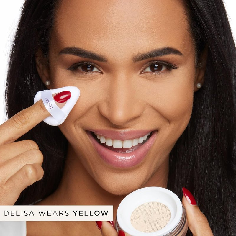 Tarte Creaseless Setting Powder - Lightweight Loose Face Powder for Longwear Finish | Vegan & Oil-Absorbing Formula