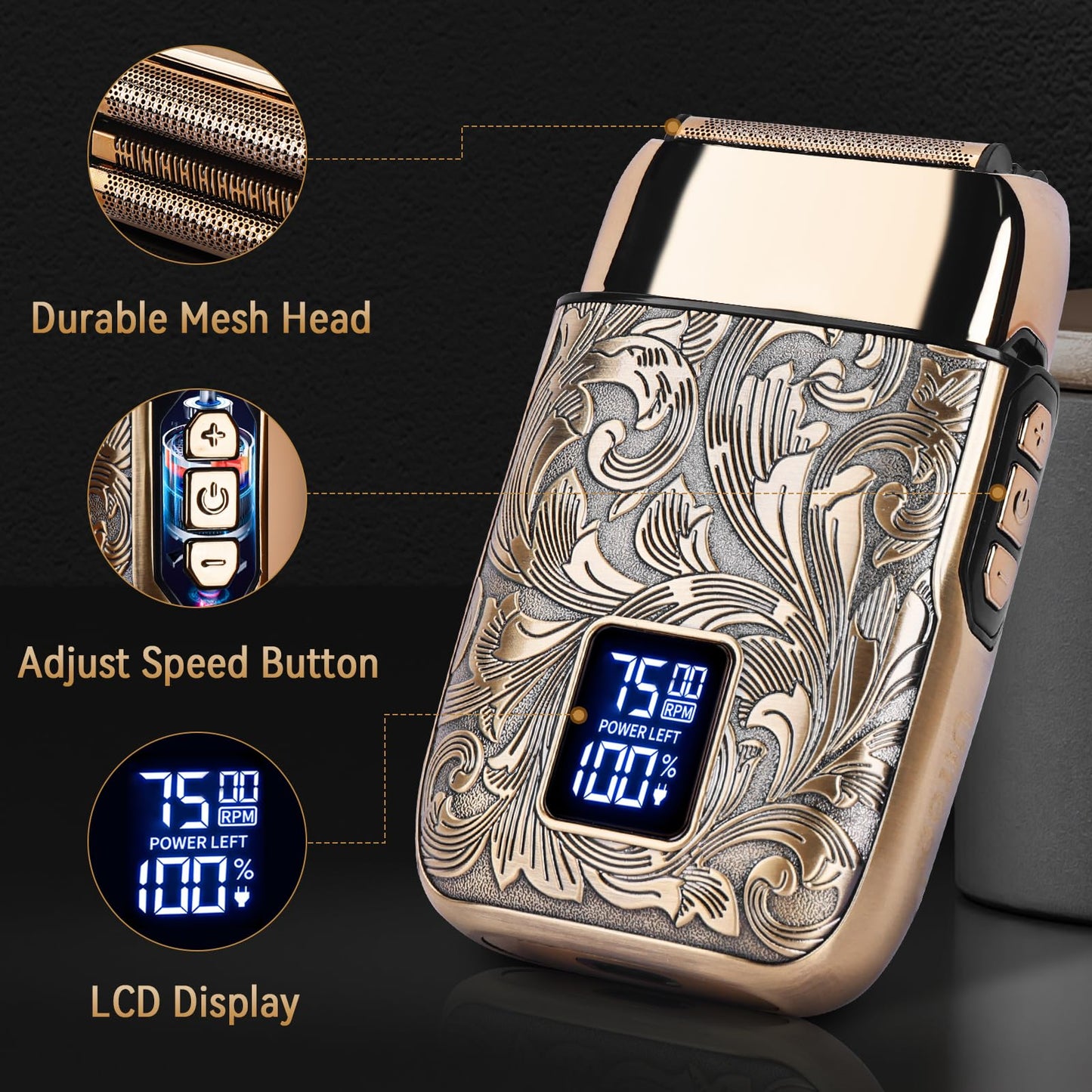 Ufree Foil Shaver for Men, Electric Razor, Face Shaver