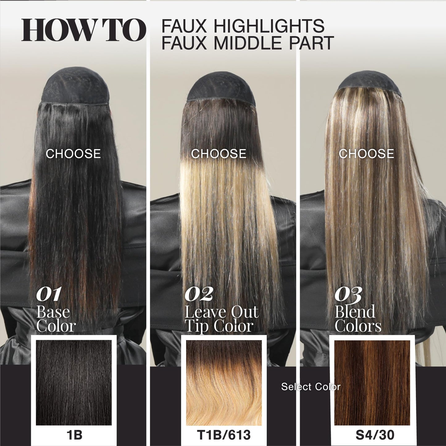 Sensationnel Empire yaki human hair - Tangle Free Weaving for Quick Weave and Sew in Styles for Faux Highlights and Fauxmiddlepart Leave Out - 1 Pack (14 inch, S1B/30)