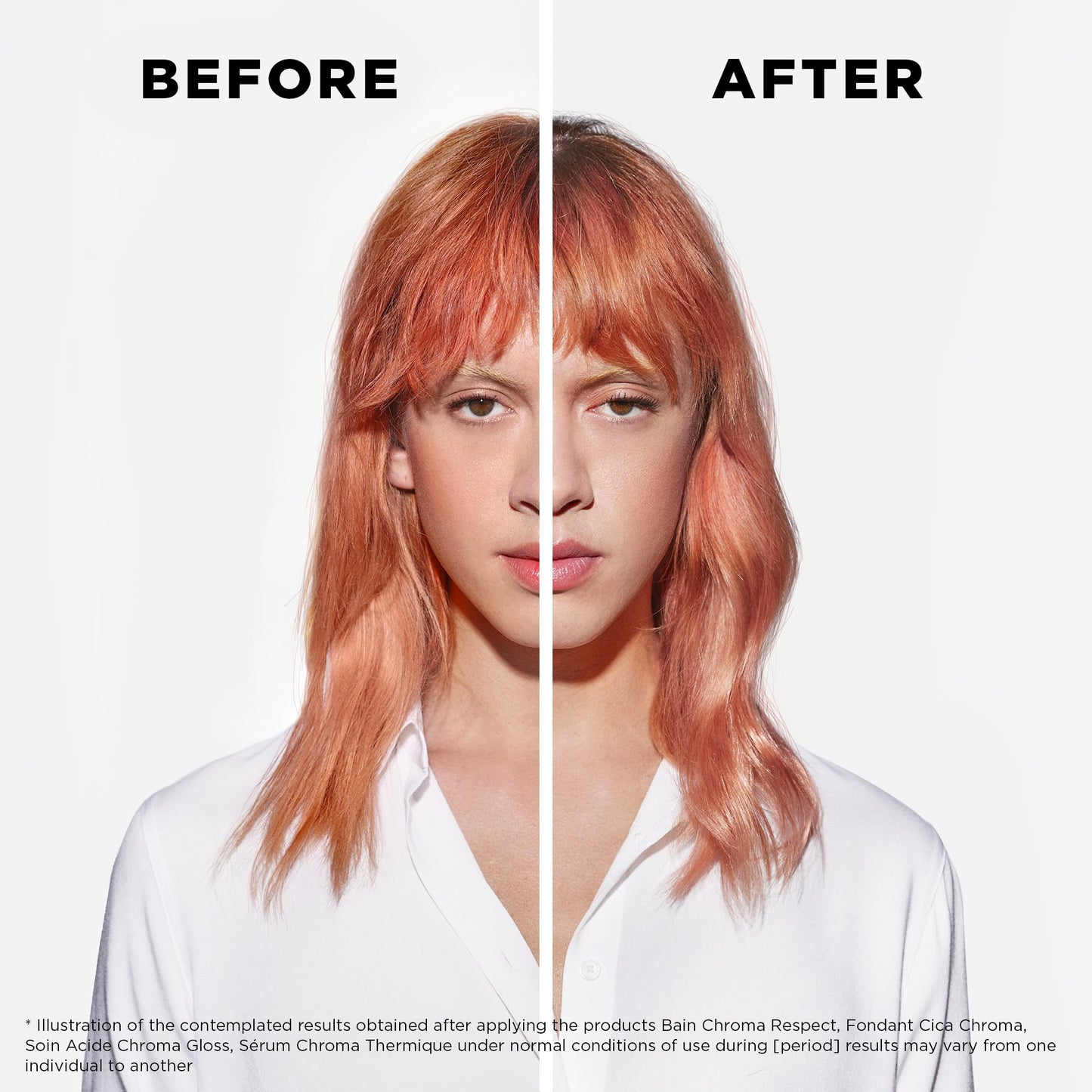 Kerastase Chroma Absolute Chroma Respect Shampoo For Sensitized or Damaged Color-Treated Hair - Protects and Hydrates Fine To Medium Hair with Glycerin and Hyaluronic Acid, 8.5 Fl Oz