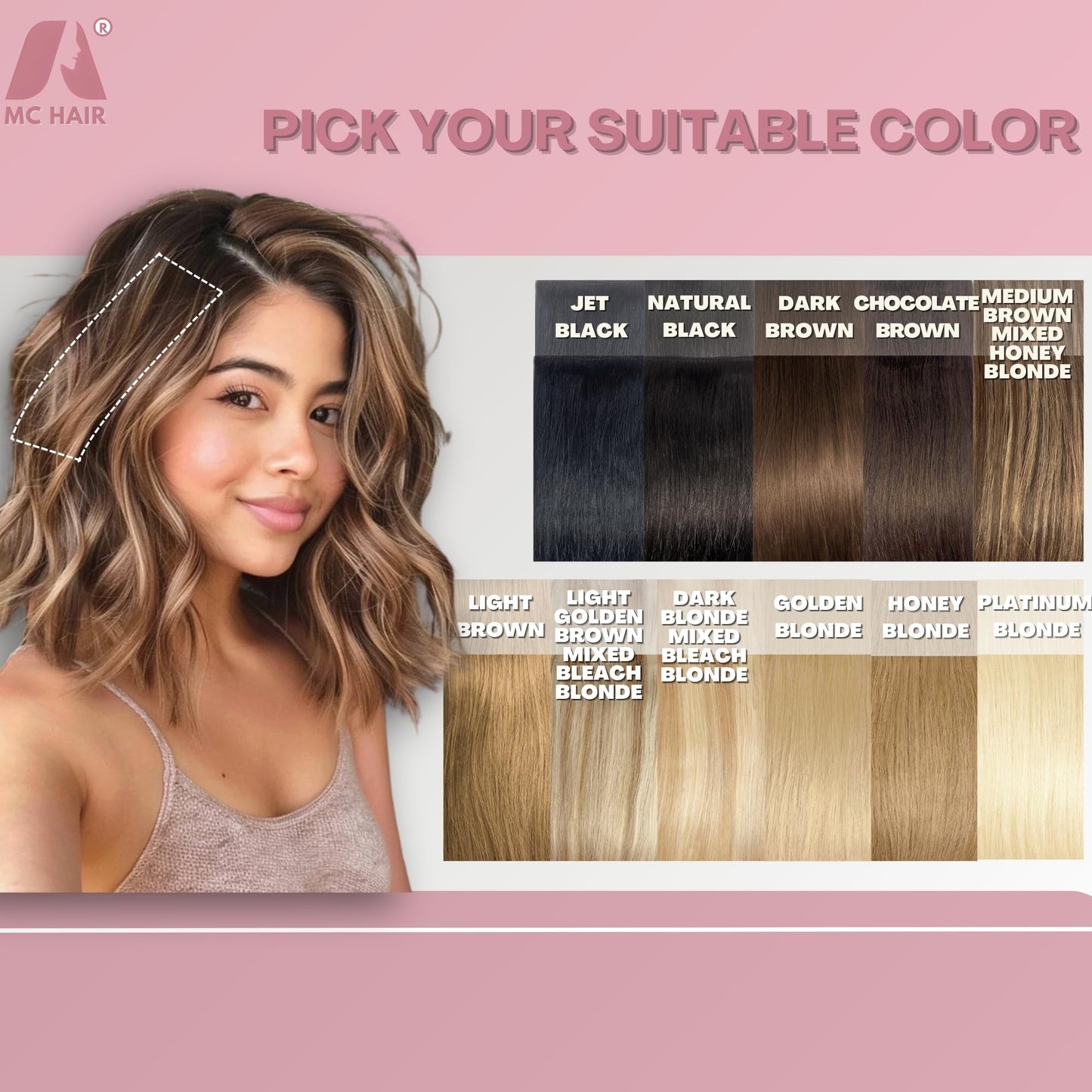 2 Pcs Short Hair Extensions, Extensions Clip in Human Hair for Women Adding Volume 12 Inch Dark Brown