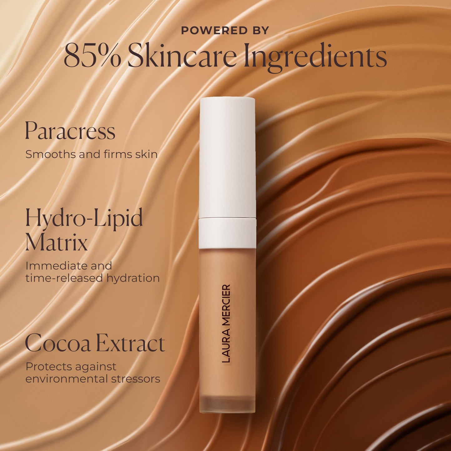Laura Mercier Real Flawless Weightless Perfecting Serum Concealer, Long-Lasting, Waterproof, & Crease-Proof Wear, Buildable Coverage, Oil-Free, 1N1 - Light with neutral undertones