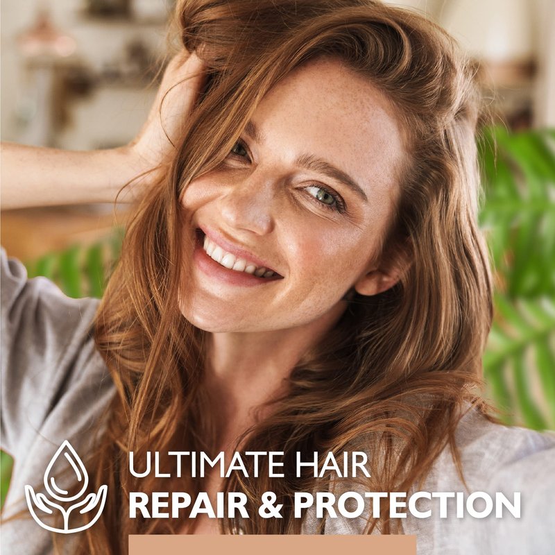 Saryna Key Damage Repair Light Hair Conditioner with Pure African Shea Butter for Dry Frizzy and Weakened Hair (500ml/16.9oz) Treatment for All Hair Types to Smooth and Revitalize Every Strand