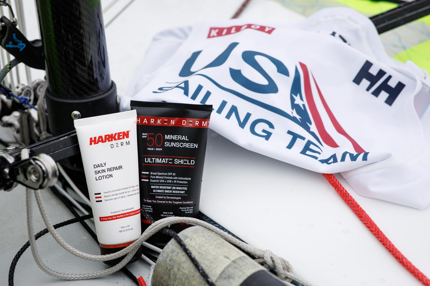 Harken Dermatology - Daily Skin Repair Lotion | Dermatologist Formulated | Antioxidant Infused Superior Hydrating Lotion | After Sun Care | 11 Botanical Ingredients | Travel Size