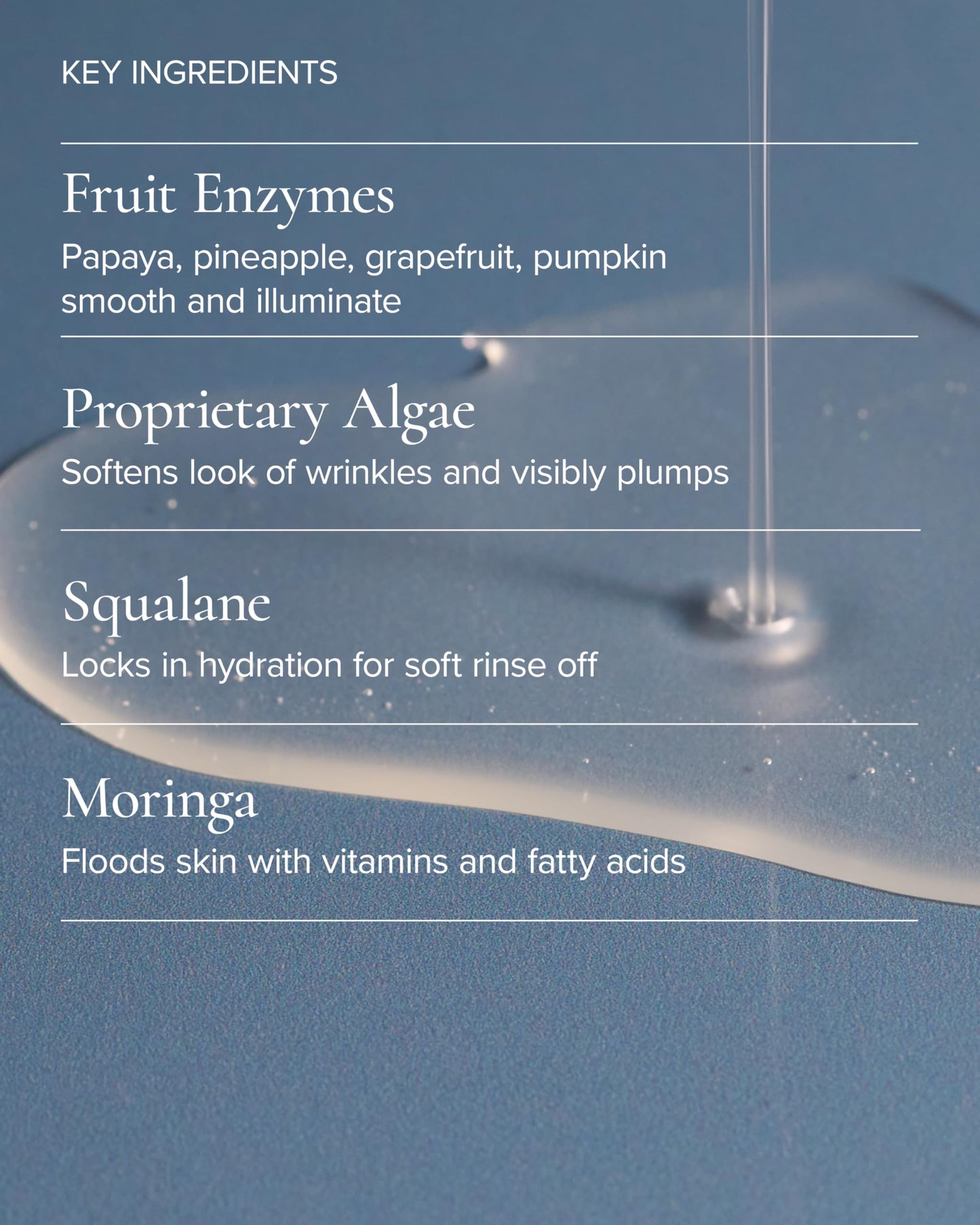 MARA Algae Enzyme Cleansing Oil – Gentle Makeup Remover with Fruit Enzymes, Marine Algae & Antioxidant Oils – Hydrating Face Cleanser for Pores, Sunscreen & Waterproof Makeup (4oz / 120mL)