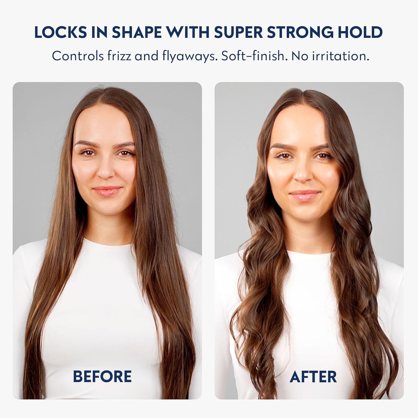 No Nothing Sensitive Hairspray - Unscented Hypoallergenic Finishing Spray for Women | Extra Strong Hold, 7.5 oz
