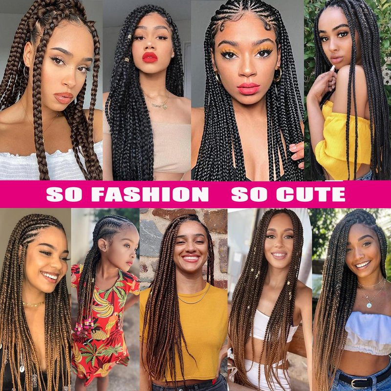 Ombre Burgundy Braiding Hair Pre stretched 8 Packs 18 Inch Kanekalon Yaki Texture Pre stretched Hair For Braiding Professional Synthetic Hair Extension Itch Free Hot Water Setting(18", T1B/900#)