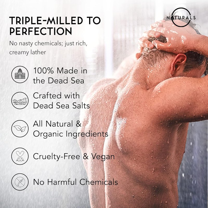 O Naturals 100% Natural Bar Soap Gift Set | Organic Ingredients & Essential Oils - 10-Piece Variety for Spa Gifts