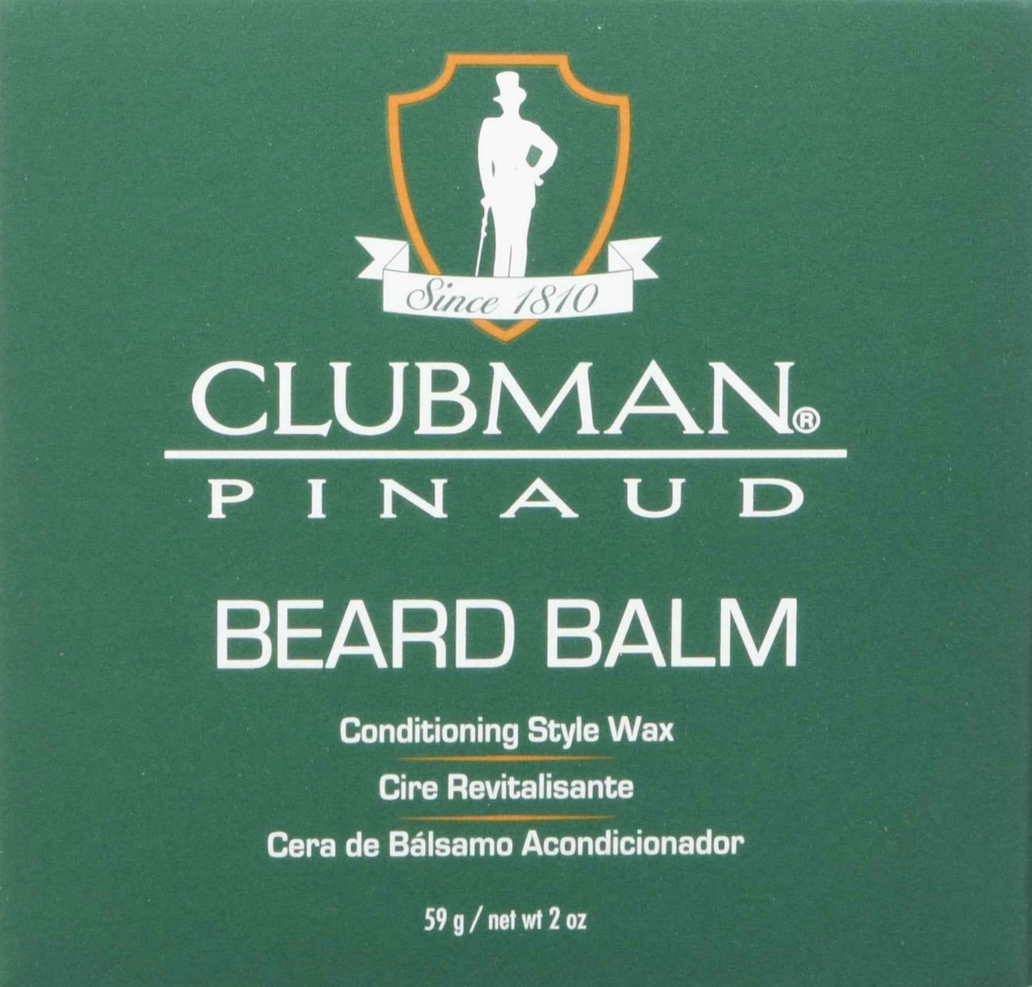 Clubman Pinaud Beard Balm, 2 oz (Pack of 2)