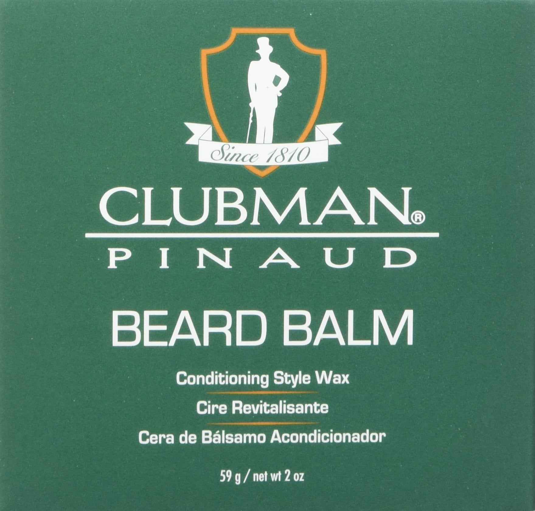 Clubman Pinaud Beard Balm, 2 oz (Pack of 2)