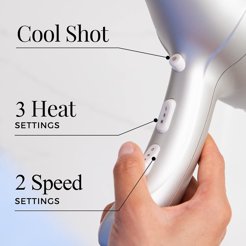 Remington Shine Therapy Hair Dryer with Argan Oil & Keratin, 1875W Ionic Blow Dryer for Frizz Control & Smooth Shine, Ceramic Technology, Lightweight Hair Dryer with Diffuser & Concentrator