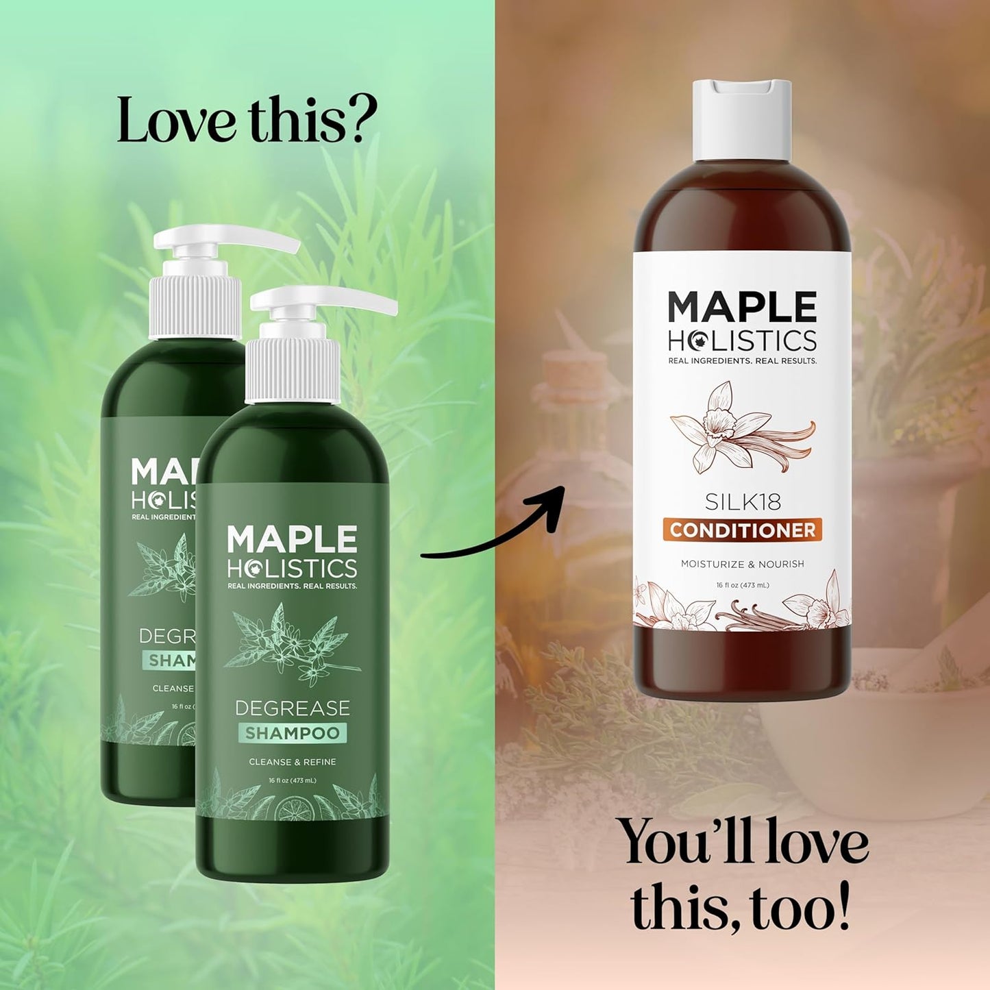 Clarifying Shampoo for Oily Hair - Deep Cleansing Rosemary Oil Formula | Vegan & Sulfate Free (2 Pack)
