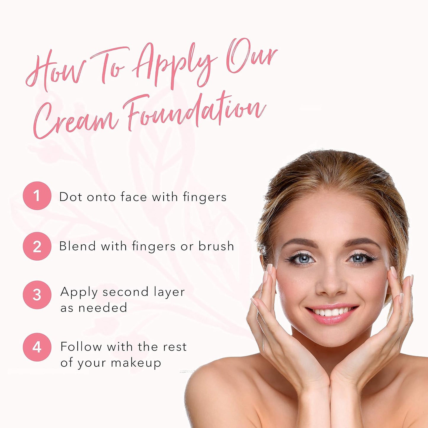 Cream Foundation Concealer - Medium to Full Matte Coverage | Vegan Fruit Pigmented Toffee Color - 0.32 oz