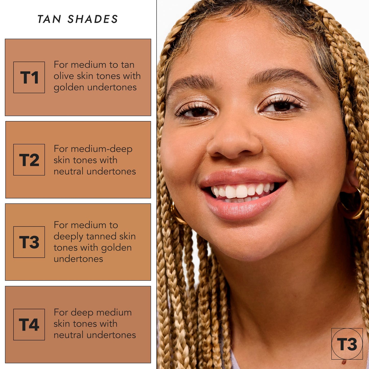 COVER FX Pressed Mineral Foundation - Shade T4 - Weightless Powder Foundation - Buildable Light to Full Coverage - Matte Finish - All Skin Types