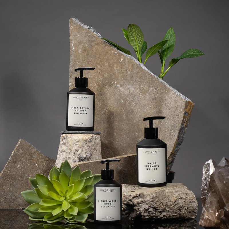 Luxury Liquid Hand Soap - 300ml Vegan & Cruelty-Free | Marine, Bergamot & Jasmine Scents for Kitchen & Bathroom