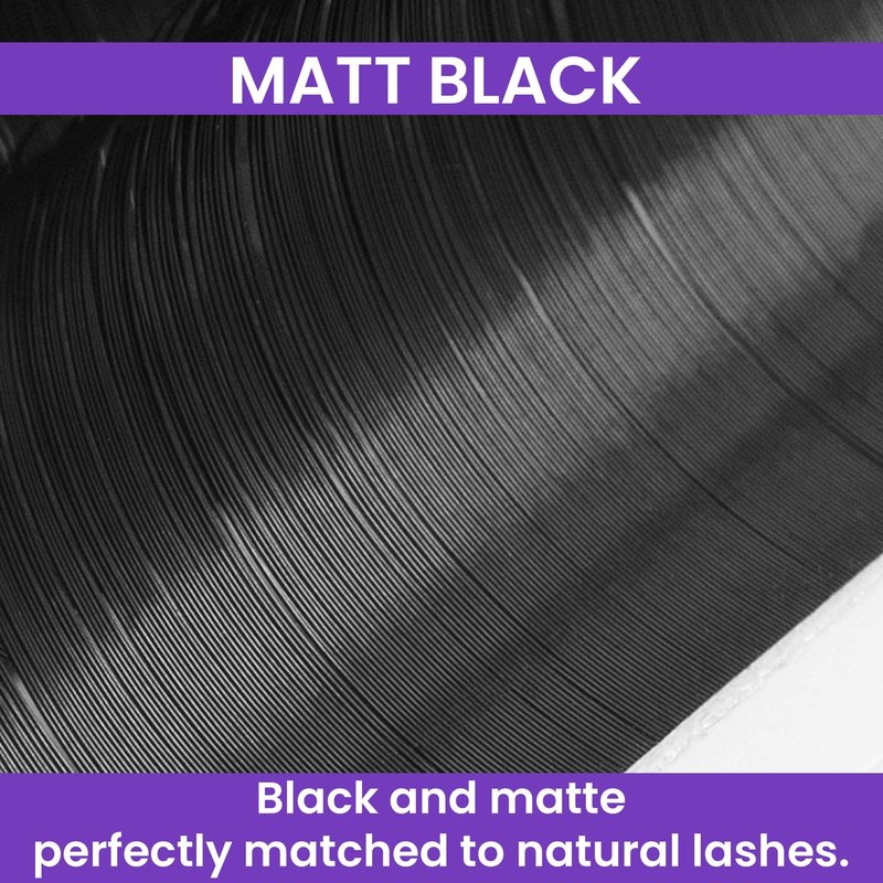 Round Lash Extension Russian Volume(0.05/13MM/D-Curl) Tray Wholesale Supplies,Pestañas Mink Single Individual Eyelash Extensiones Case Matt Black(0.05/13MM/D-Curl)