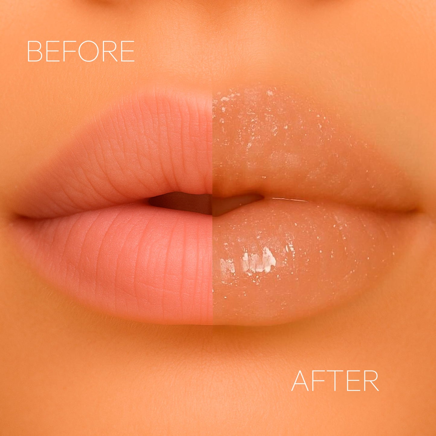 Formless Beauty by Jenny McCarthy – Bliss Lip Gloss (Transparent Nude Gold Shimmer) – Clean, Hydrating, Non-Toxic, Vegan Shine