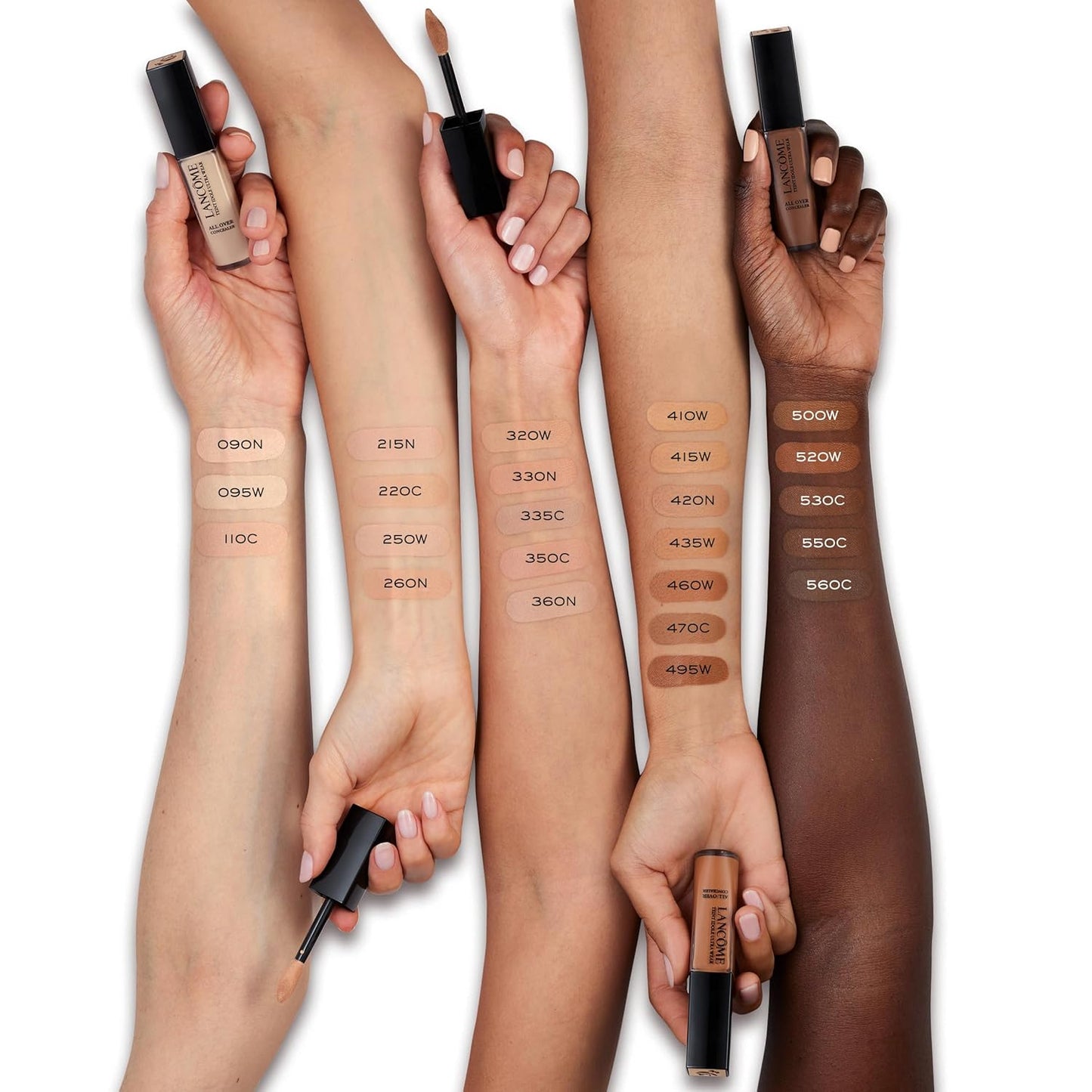 Lancôme Full Coverage Concealer - Lightweight Natural Matte Finish | 24-Hour Wear