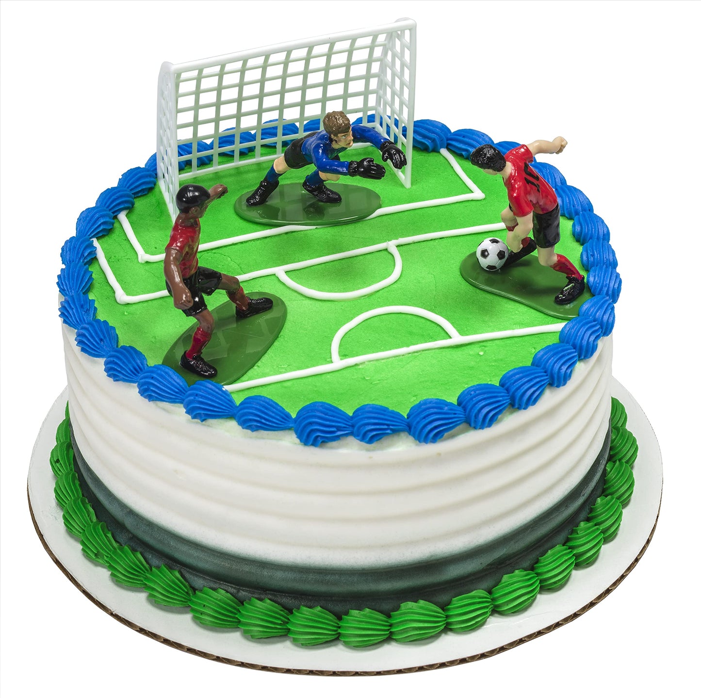 Soccer- Kick Off Boys DecoSet Cake Decoration