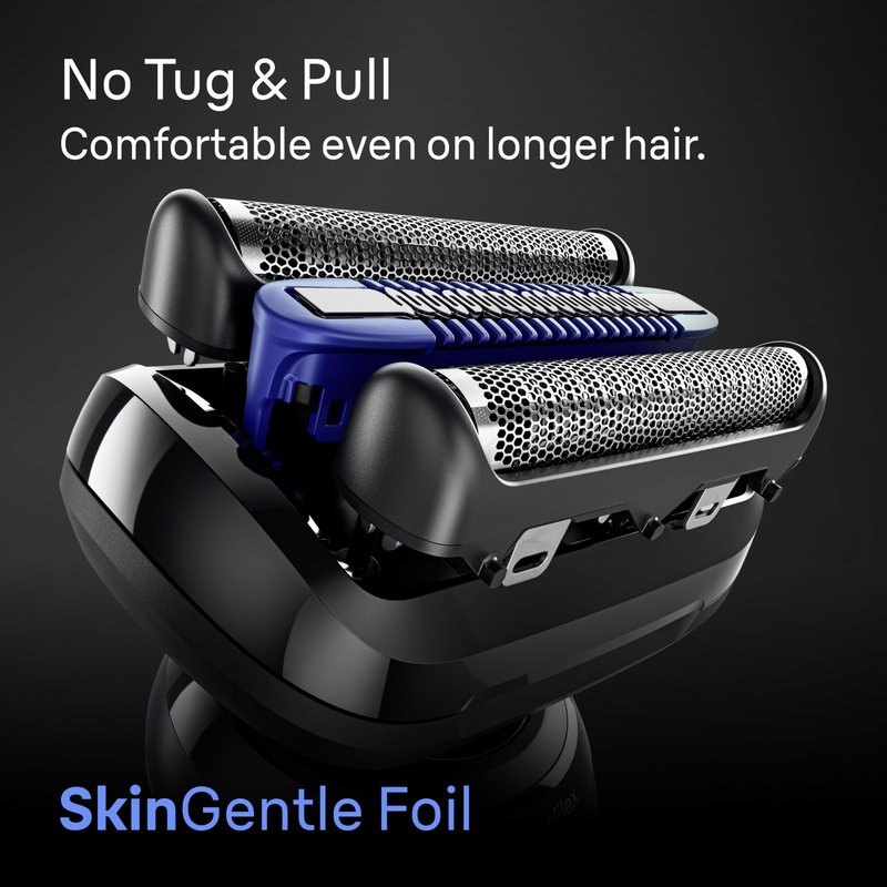 Braun Electric Razor for Men Series 6 with Precision Trimmer, Extra Shaver Head, 4-in-1 Clean & Charge Center, Travel Case, S6 6177ps