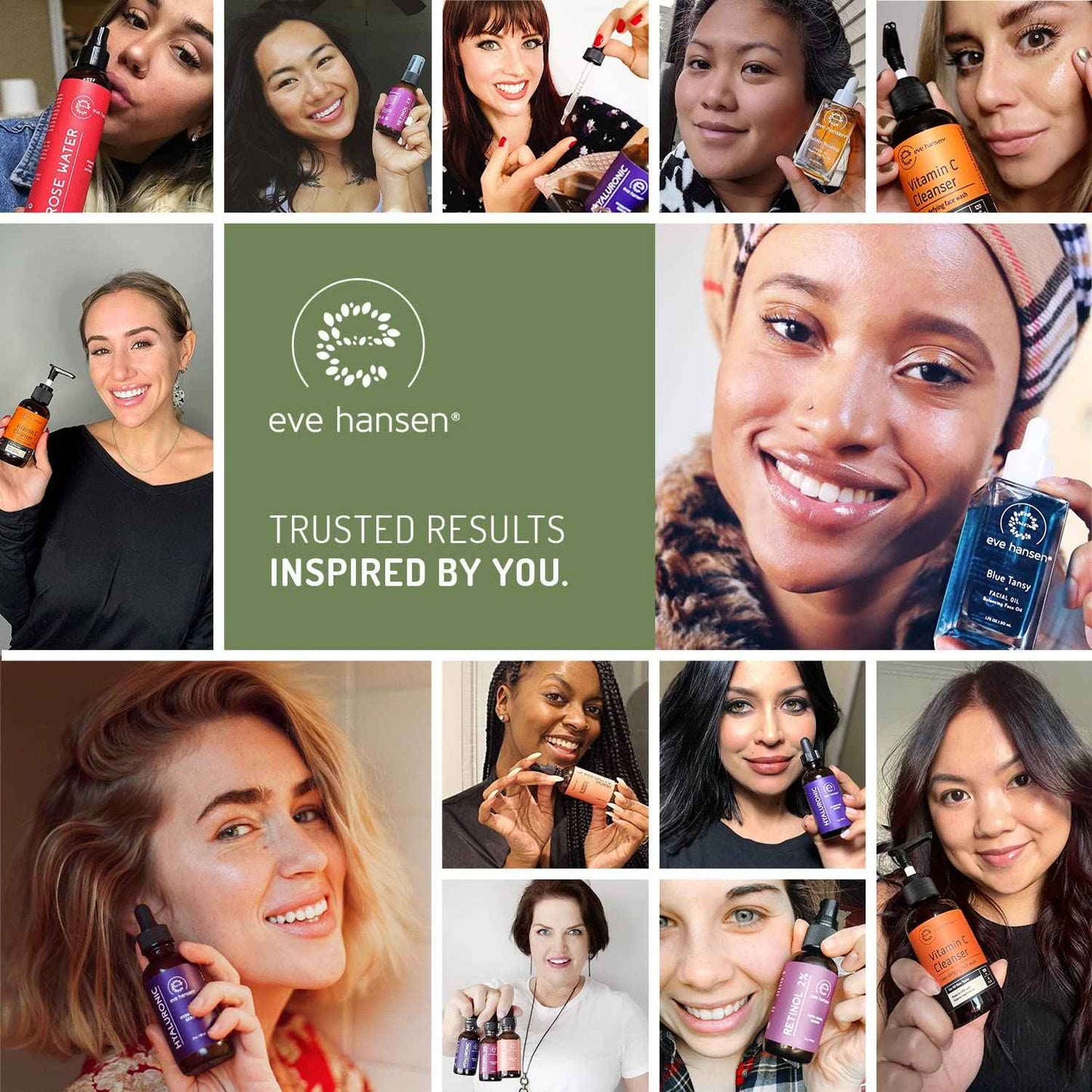 Eve Hansen Vitamin C Face Moisturizer - Lightweight Hydrating Cream with Vitamin B, Green Tea, Jojoba Oil - Cruelty-Free & Natural Ingredients - 4 oz