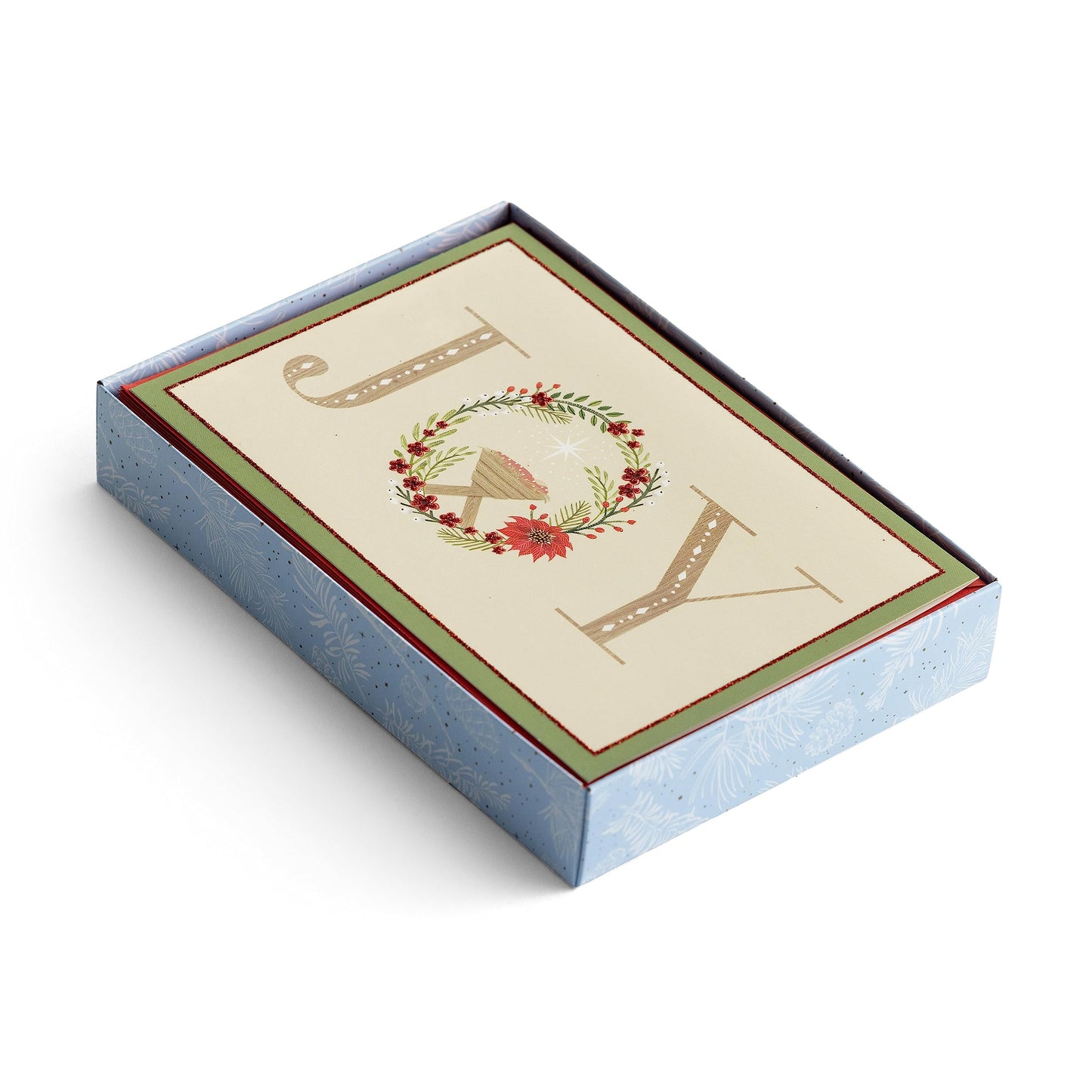 DaySpring - Joy - 18 Boxed Christmas Cards and Envelopes, KJV (60643)