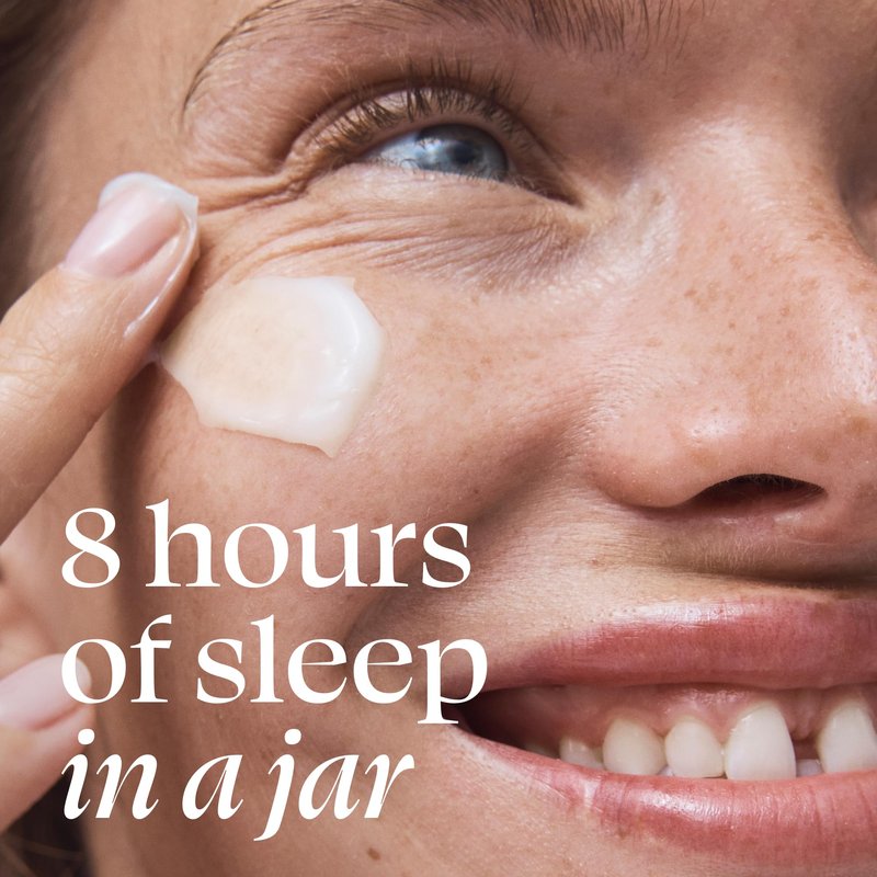 TULA Skin Care Beauty Sleep Overnight Repair Treatment - Anti-Aging, Night Cream, Contains Natural Peptides, AHAs, & Vitamin C to Reduce the Appearance of Lines and Dull Tone, 1.7 oz.