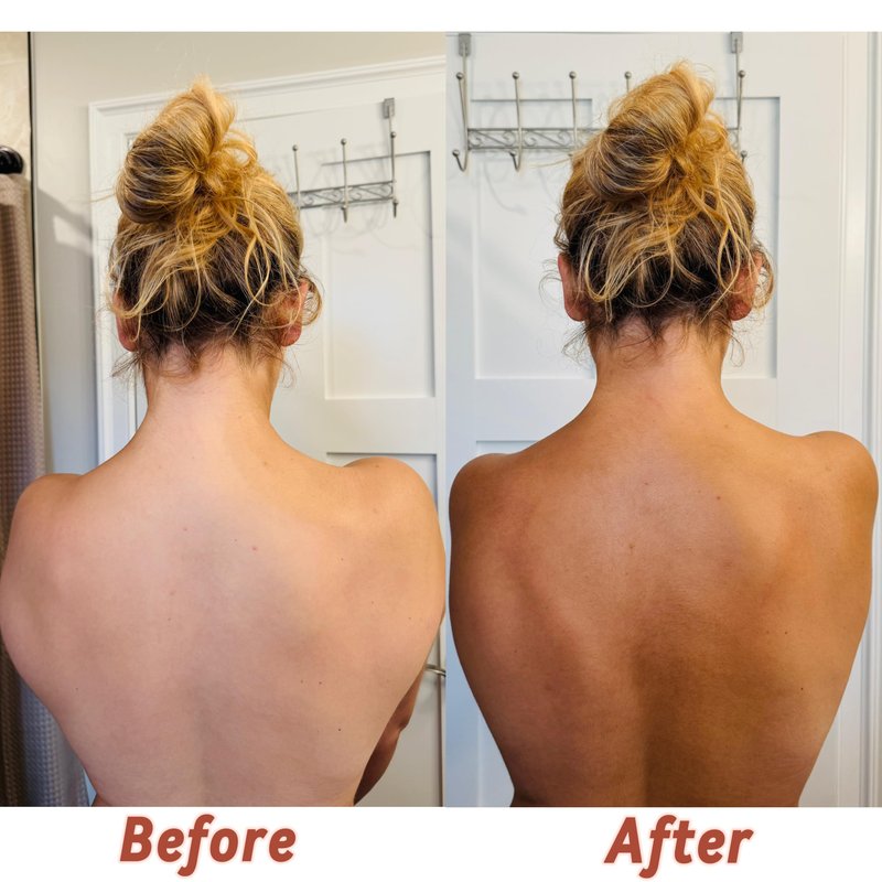 Busy Babe Self Tanner - Cabo Nights Express Rapid Dark Tanning Mousse - Deeper Sun-Kissed Glow with Mitt - Vegan, Cruelty-Free, Instant Tan, Self Tanning Mousse Pump - Express, Violet based- 7.2 oz