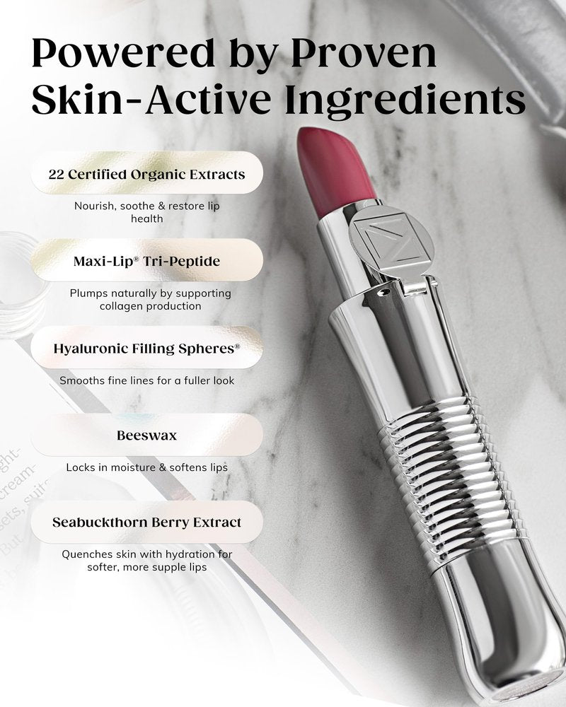 KAPLAN MD Perfect Pout Lipstick, Revitalizing Treatment + SPF 30 Sunscreen, 0.11 oz