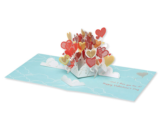 American Greetings Valentines Day Pop Up Card (I Love You For It)
