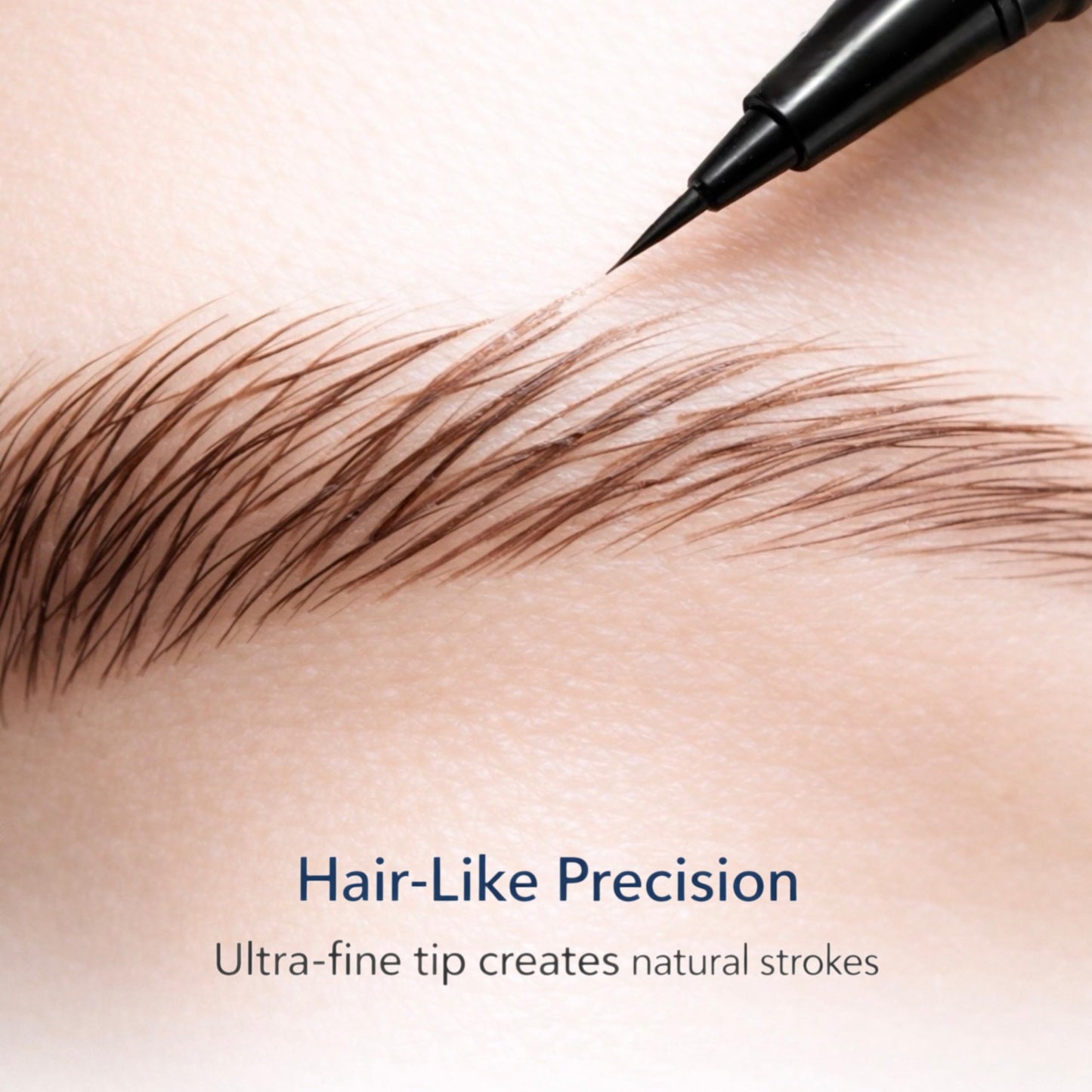Microblading Eyebrow Pencil – Waterproof, Long-Lasting, Ultra-Fine Brow Pencil for Natural, Defined Hair-Like Strokes(Brunette)