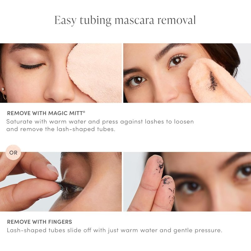 Jane Iredale Lash Fixation Mascara - Lengthening & Defining Tubing Formula | Smudge-Resistant, Vegan