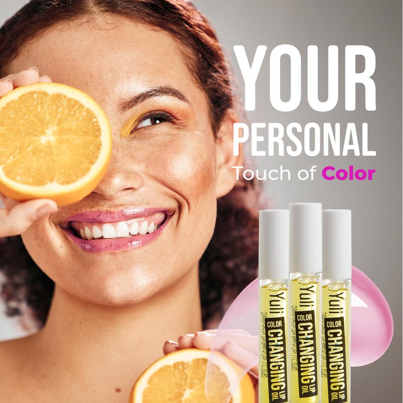 The Beauty Spy Yuli Color Changing Lip Oil | Hydrating Lip Gloss Korean | pH-Reactive Non Sticky Lip Gloss Formula With Argan Oil, Squalane, Shea Butter | Glass Shine Effect (Yuzu)