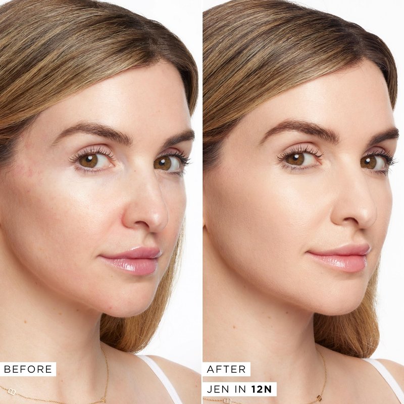 tarte shape tape concealer & brush – Instant Full Coverage for Under Eye, Dark Circles, Redness & Discoloration, Dermatologist-Tested, Vegan, Cruelty-Free, full size, 12N fair neutral