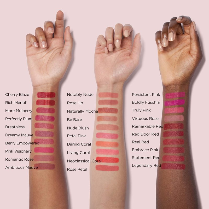 Elizabeth Arden Lipstick, Lip Color Makeup Enriched with Advanced Ceramide Complex, Vitamin E and Maracuja Oil, Red Door Red