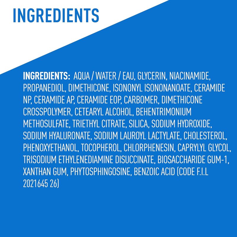 CeraVe Ultra-Light Moisturizing Gel - Hydrating Face Moisturizer with Ceramides & Niacinamide | 1.75 FL Oz