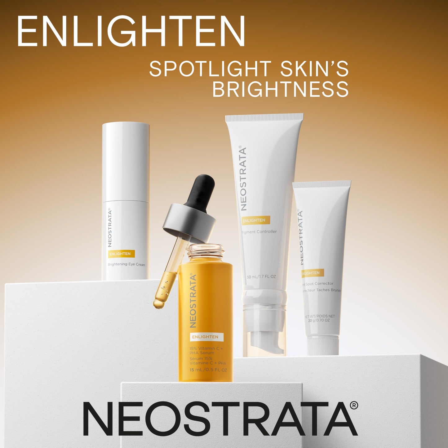 NEOSTRATA Dark Spot Corrector Treatment with Vitamin C, Kojic Acid and Licorice Extract Oil-Free Fragrance-Free, 20 g.