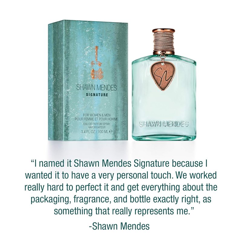 Shawn Mendes Signature Eau de Parfum - 1.0 Ounce | Long-Lasting Fragrance for Men