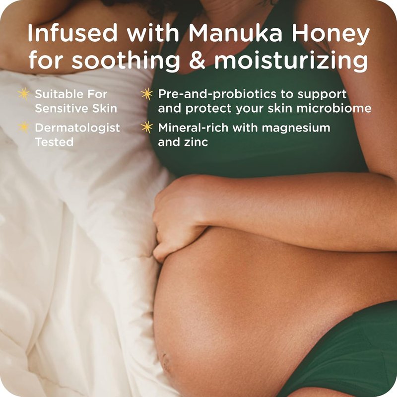 Pregnancy Safe Deodorant - HealthyBaby Pre-and-Probiotic Formula for Sensitive Skin | 3.75 oz