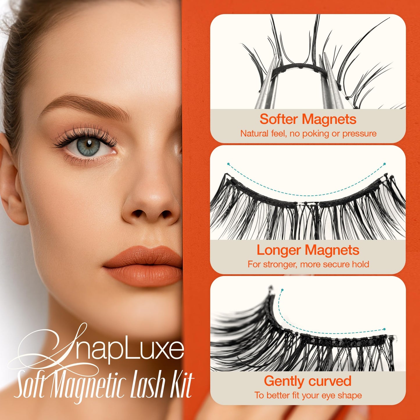 LASHVIEW Cluster Eyelash Extensions Volume Lash Extensions DIY Eyelash Extensions for Beginners Wispy Eyelash Clusters Natural Fluffy Individual Lashes Clusters(56D+60D+80D+100D-DE)