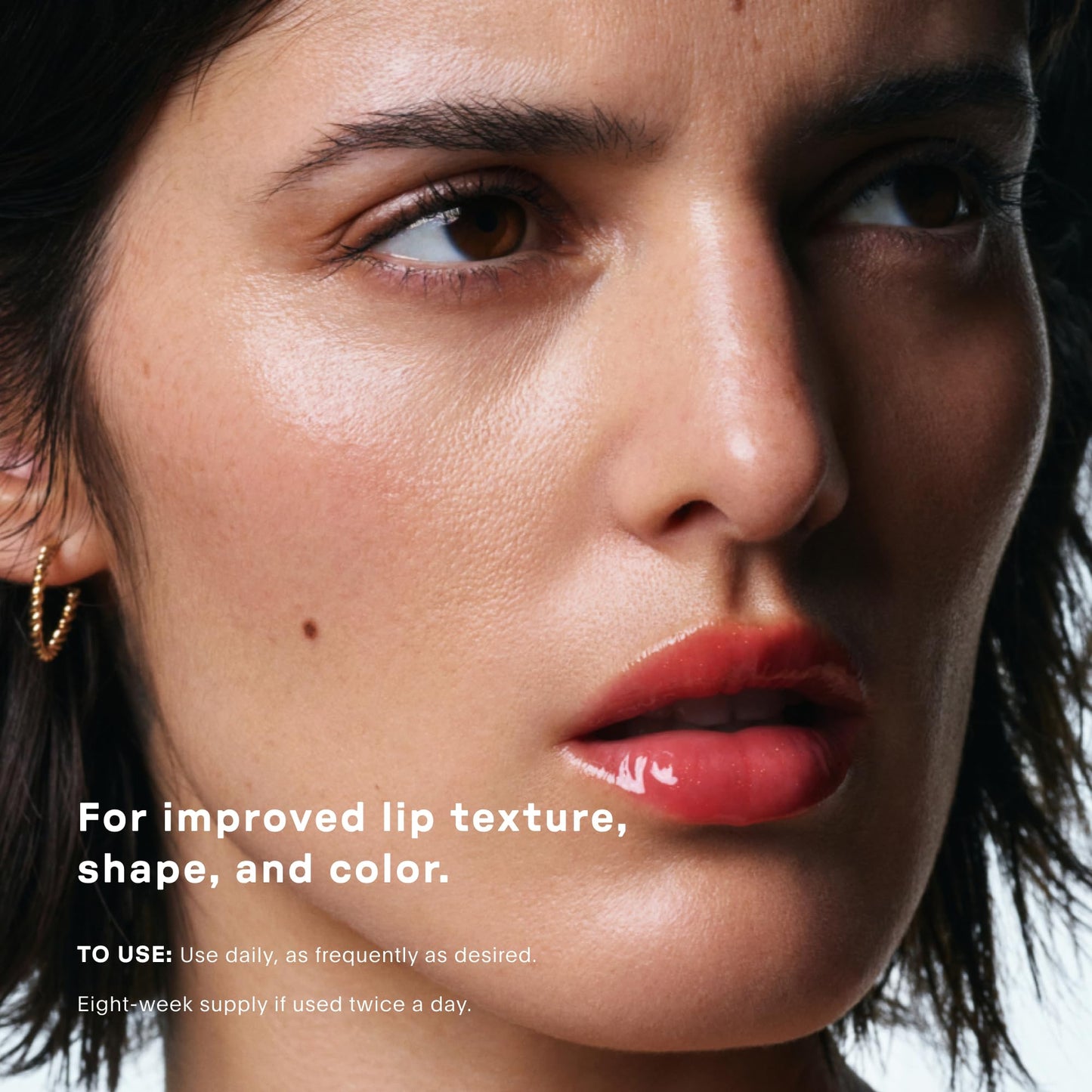 U Beauty The PLASMA Tinted Lip Compound - Anti-Aging & Anti-Wrinkle Lip Gloss, Hyaluronic Acid, Shea Butter & Peptides for Hydration & Plumping, Bellini - 15 mL